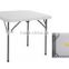 2016 square 60'' blow mold table/ Dia 154*74cm plastic folding table