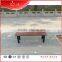 Long Backless Wooden Plastic Bench