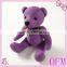 Hot Sale Cheap custom stuffed purple teddy bear