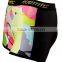 In Stock Sublimation Lady's Cycling under shorts,Women mens compression cycling shorts