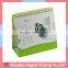Full color printing special paper printing promotional desk calendar