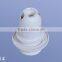E14 CE plastic lampholder with half thread
