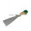 100mm Mirror Polished scraping cutter with Wooden Handle Carbon Steel Putty Knife
