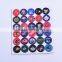 custom popular well design mini die cut round EVA fridge magnet