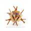 2015 Hot Sale Wooden IQ Intelligent Puzzle Magic Puzzle Kongming Lock Brain Teaser Model Number GAD1088