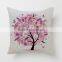 HOME-GJ Cotton Linen Decorative Throw Pillow Cushion Covers Pillowcase Shell Green Tree Printing 18" X 18"