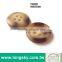 (#P0356R-4HD) 24L 15mm wholesale fancy imitaiton horn and wooden looked custom polo shirt button