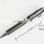 Glitter bLACK OR SILVER Carbon Fiber custom pantone gel ink pen