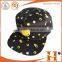 2016 blue polyester flat bill snapback cap military snapback cap