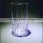 350ml glass cup for water with pattern on bottom