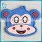 Custom rubber badge label with color logo pvc label for garment