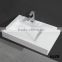 KKR artificial stone bathroom wash basin , single sink bathroom vanity tops, acrylic bathroom sink