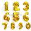 bright gold foil balloon in accordance with latest EN71 test