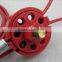 abs material retracable cable lockout with ce marked