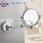 hardware long handle cosmetic mirrors 8" led adjustable pivoting mirrors