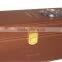 Factory OEM Printed PU Leather Wine Bottle Gift Box