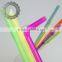 flexible disposable plastic straw