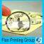 logo print transparent sticker