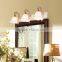 Euorepe Style Glass Modern Wall Lamps 220V 3 Heads Decorative Wall Lamps