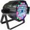 DMX 54 x 3W 4 in 1 LED RGB Flat Par DJ Club Party Light Disco Stage Effect Lighting (12R/18G/18B/6W)