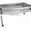 Stainless Steel Outdoor Barbecue Grill with Barbecue Grill Table