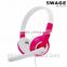 PH-C523 lovely child headphone with microphone, children's headset