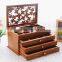 Antique cheap wood jewelry display box