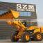 2015 new products wheel loader SZM 966L ZL60 with pilot control