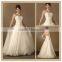 (MY2450) MARRY YOU Alibaba A-line Sweetheart Heavy Beading Bodice Organza Skirt Wedding Dress 2016