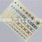 popular sale fashionable glitter metallic temporary tattoo gold tattoo