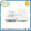 Portable top selling mobile AC wall charger built-in power bank 2600mah
