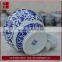 Circle of Chines Blue and White porcelain jars Ceramic Wine Bottle