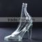 unique shaped high-heeled shoe shaped glass bottle 170ml factory Factory direct sales