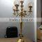 Gold candelabra,antique Gold candelabra for sale,Gold plated candelabra