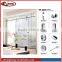 Low Profile Recessed Flush Finger Pull for Glass Sliding Shower Door Office Partition