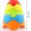 5 in 1 non-toxic creative play trolltech stacking egg baby toy