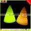 LED rgb decoration lamp/rechargeable wedding night light with remote control