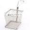 Square Shape Mini Stainless Steel Food Presentation Basket