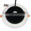 electric lighting dimmable 12w fire rated led downlight with remote control