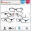 Wholesale black eyewear frame colorful temple plastic reading glasses