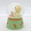 Mini bear snow water globe wedding favor for kids