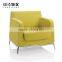 New design yellow wool fabric sofa comfortable cushion cover