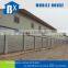low cost 2 storeys steel frame house