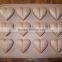food grade silicone 12 -cavity heart shape &shell shape chocolate mould ice tube tray cookie mold jello mold