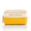 canvas cosmetic zip pouch