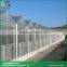 Arch roof type polycarbonate greenhouse uv coating polycarbonate sheet greenhouse
