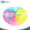High quality plastic colorful Slinky spring toys for sale