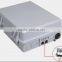 FTTH 16 cores IP65 2pc1*8 drawer PLC or 1pc 1*16 drawer wall mounting fiber box
