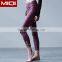 Design unique popular 2016 yoga fitness women compression spandex leggings