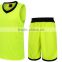 professional manufacturer wholesale bulk cheap high quality plain v-neck basketball uniform from China supplier